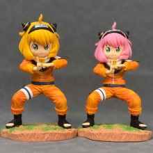 SPY x FAMILY Anya Forger cos Naruto anime figure 18cm