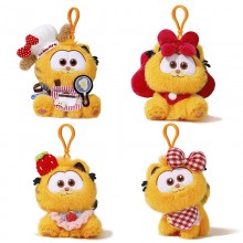 Original Garfield Plush Dolls Pendant Key chains