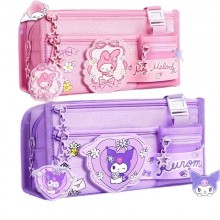 Sanrio Melody kitty Cinnamoroll Kuromi anime pencil case bag