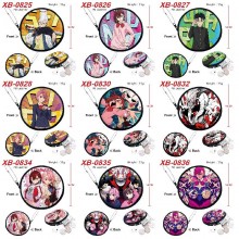 Dandadan anime pu zipper round wallet coin purse