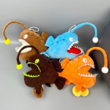 Monkfish Slippers Lantern Fish Plush Doll