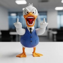 Angry Animals Gang plush doll