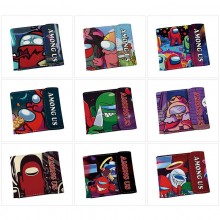 Among Us game snap wallet buckle purse