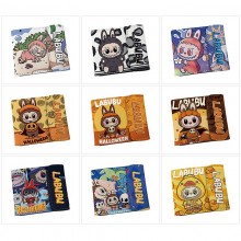 Labubu anime snap wallet buckle purse