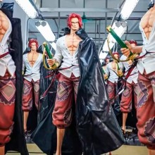 70CM One Piece Red Hair Shanks anime big figure