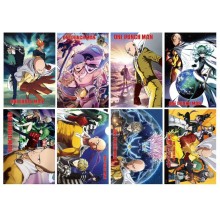 One Punch Man anime posters(8pcs a set)