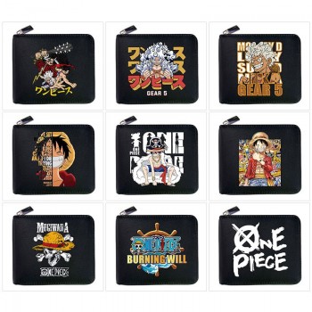 One Piece anime zipper wallet purse