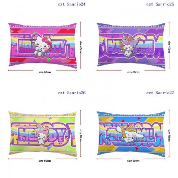 Sanrio Melody kitty Cinnamoroll Kuromi two-sided pillow pillowcase 40*60CM
