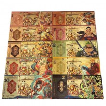 One Piece anime coin gold banknotes(price for 1pcs...
