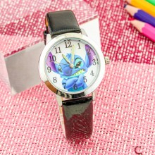 Stitch anime electronic quartz watch