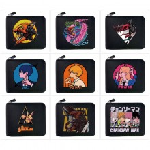 Chainsaw Man anime zipper wallet purse