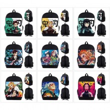 Demon Slayer anime nylon backpack bags
