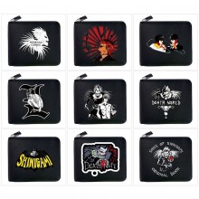 Death Note anime zipper wallet purse