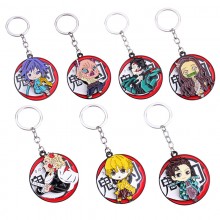 Demon Slayer anime movable alloy key chain