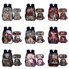 Gachiakuta anime backpack bag shoulder pencil case set