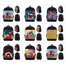 Among Us game nylon backpack bag