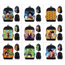 Dragon Ball anime nylon backpack bags