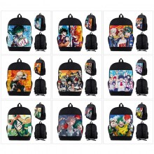 My Hero Academia anime nylon backpack bags