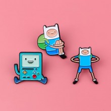 Adventure time anime Alloy Enamel Badges Brooch Pins