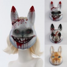 Halloween Scary The Bloody Rabbit Cosplay Mask