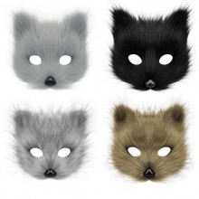 Halloween Animal Wolf Fox Make-up cosplay Masks