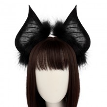 Halloween Dark Batman Ears Headband Cosplay Headwe...