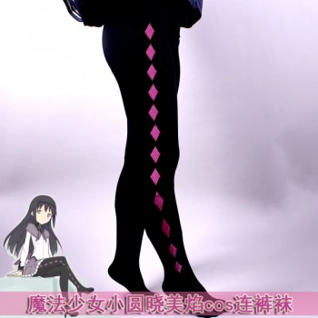 Puella Magi Madoka Magica Akemi Homura Cosplay Stockings
