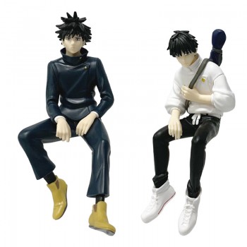 Jujutsu Kaisen Okkotsu Yuta Fushiguro Megumi sitting anime figure