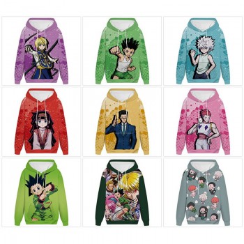 Hunter x Hunter anime long sleeve hoodie sweater cloth