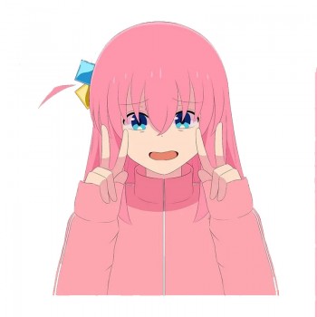 Bocchi The Rock Gotoh Hitori anime Waterproof Car Stickers