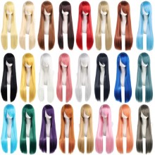 The anime cosplay wig 80cm
