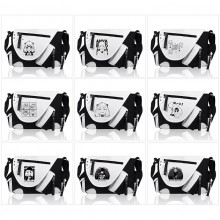 SPY x FAMILY PU black white color crossbody satchel shoulder bag