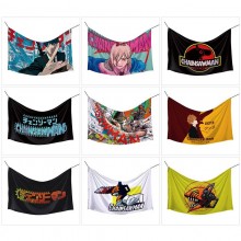 Chainsaw Man anime flags 100*60CM