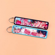 ALIEN STAGE anime Woven Label Lanyard Key chain Tag