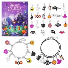24pcs/set The Nightmare Before Christmas anime bracelets keychains