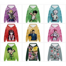 Hunter x Hunter anime long sleeve hoodie sweater c...