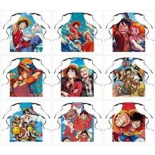 One Piece anime apron pinny