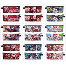Hazbin Hotel anime PU zipper pen case pencil bag