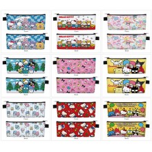 Sanrio Melody kitty Cinnamoroll Kuromi PU zipper p...