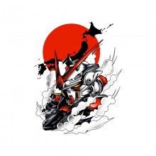 Gundam anime Waterproof Car Stickers