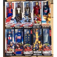 12inches Super Hero Iron Spider-man Hulk Captain B...