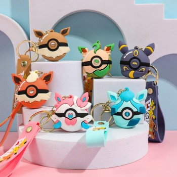 Pokemon anime figure doll key chains