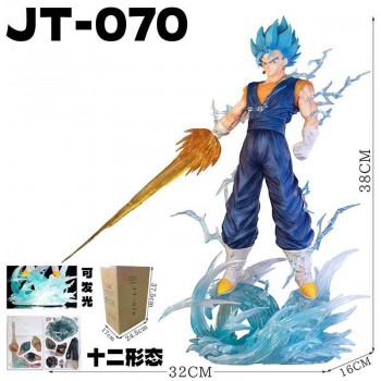 Dragon Ball JT vegito anime figure 3 heads(can lightable)