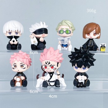 7pcs/set Jujutsu Kaisen anime figures(OPP bag)