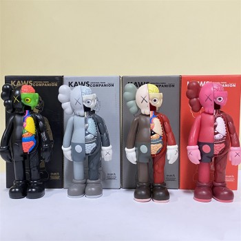 8inches kaws half dissected anime figure