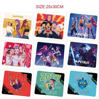 K-POP Demon Hunters mouse pads mats 25x30cm