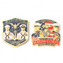 USA Navy 250th Anniversary Emblem badge pins