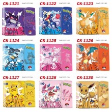 Pokemon anime Three Fold Button Wallet Purse