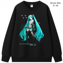 Hatsune Miku anime long sleeve round neck thick co...