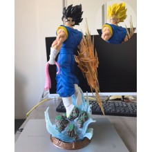 Dragon Ball Super Saiyan Vegetto anime figure 3 heads